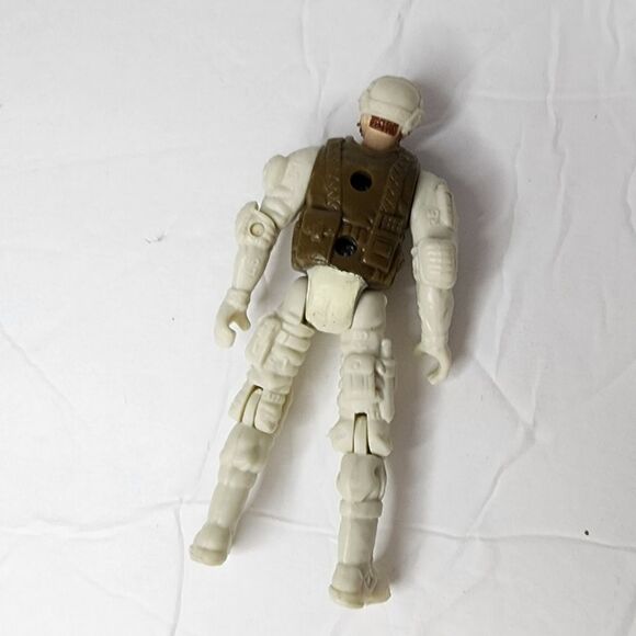 Chap Mei Special Forces Soldier Military Action Figure White Brown 4" - Picture 2 of 4